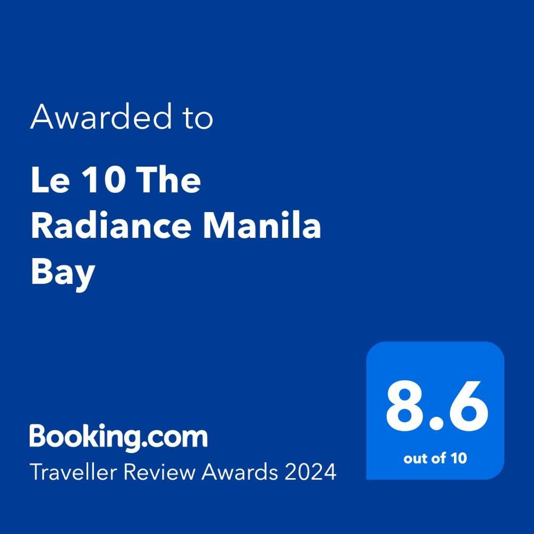 Le 10 The Radiance Manila Bay Lejlighedshotel Pasay Eksteriør billede